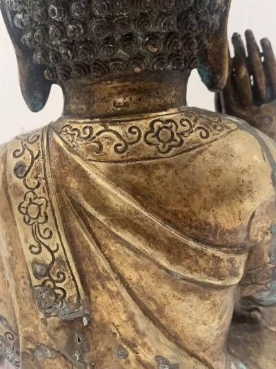 Antique Bronze Hindu Buddha