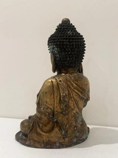 Antique Bronze Hindu Buddha