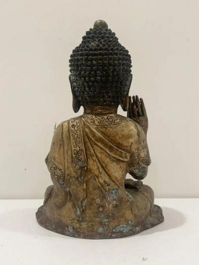 Antique Bronze Hindu Buddha