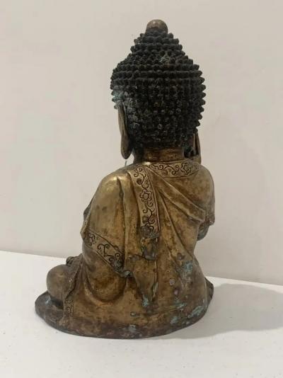 Antique Bronze Hindu Buddha