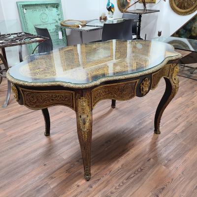 Antique Bronze Mounted table