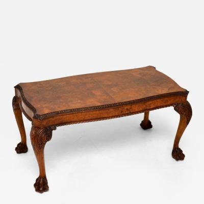 Antique Burr Walnut Coffee Table