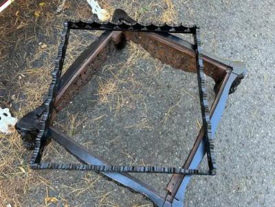 Antique Carved Anglo Indian Rosewood Ottoman Down Filled Cushion Victorian