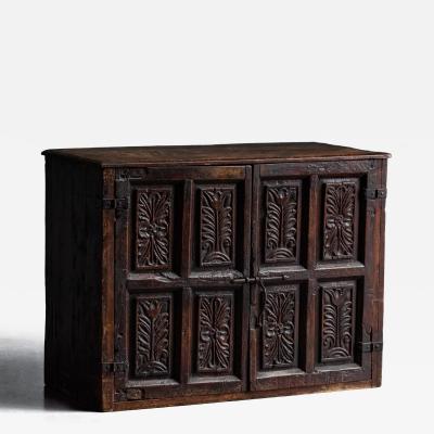 Antique Carved Cupboard France 18th Century
