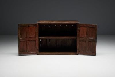 Antique Carved Cupboard France 18th Century