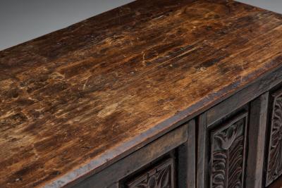 Antique Carved Cupboard France 18th Century