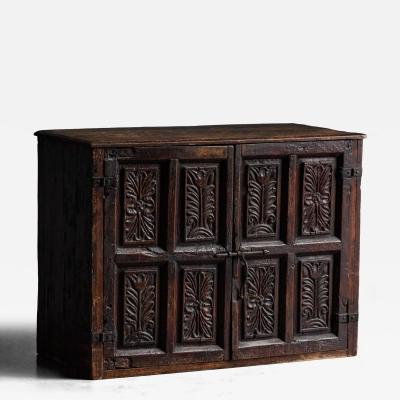 Antique Carved Cupboard France 18th Century