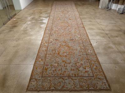 Antique Caucasian Karabagh Long and Narrow Carpet