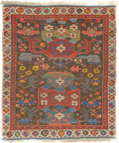 Antique Caucasian Kuba Rug 2 8 x 3 0 