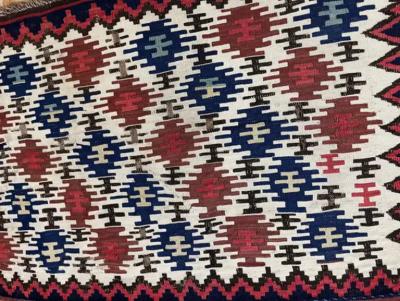 Antique Caucasian Shirvan Kilim