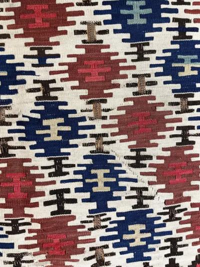 Antique Caucasian Shirvan Kilim