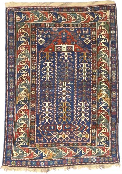 Antique Caucasian Shirvan Rug 211 x 43 