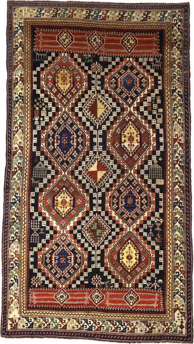 Antique Caucasian Shirvan Rug 510 x 108 