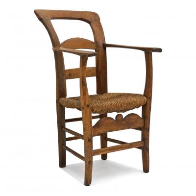 Antique Chestnut Armchair