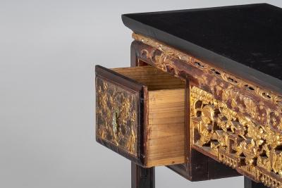 Antique Chinese Carved Altar Table or Console