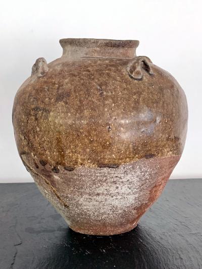 Antique Chinese Ceramic Storage Jar Song Yuan Dynasty