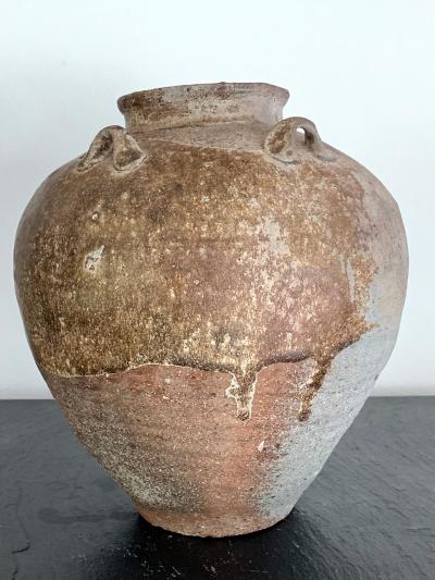 Antique Chinese Ceramic Storage Jar Song Yuan Dynasty