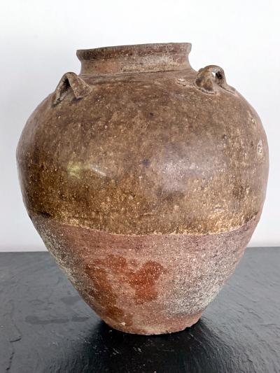 Antique Chinese Ceramic Storage Jar Song Yuan Dynasty
