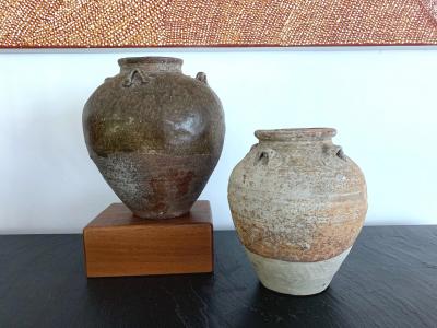 Antique Chinese Ceramic Storage Jar Song Yuan Dynasty