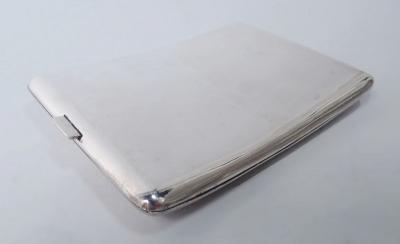 Antique Chinese Export Silver Cigarette Case