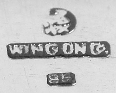 Antique Chinese Export Silver Dragon Centerpiece Bowl on Stand