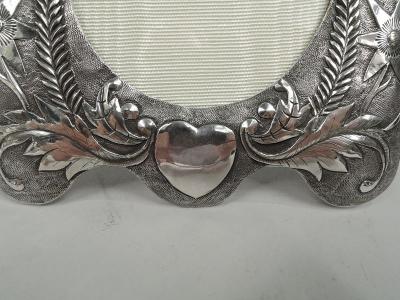 Antique Chinese Export Silver Picture Frame