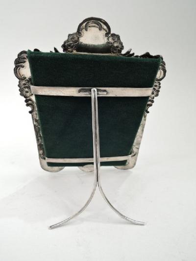 Antique Chinese Export Silver Picture Frame