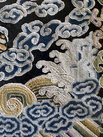 Antique Chinese Kesi Fourth Rank Badges Qing Dynasty