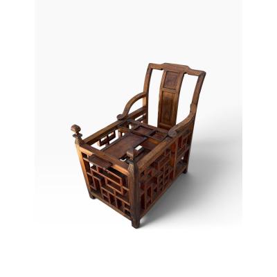 Antique Chinese Ming Style Child s Chair