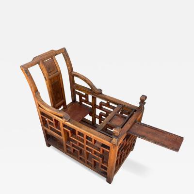 Antique Chinese Ming Style Child s Chair