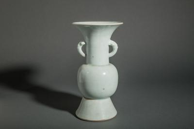 Antique Chinese Pale Celadon Ceramic Vase