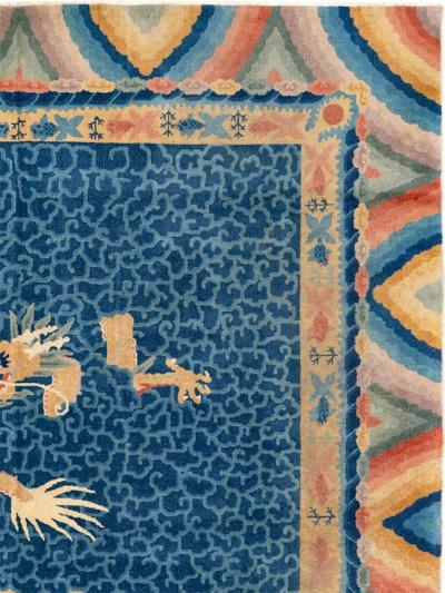 Antique Chinese Peking Room Size Carpet