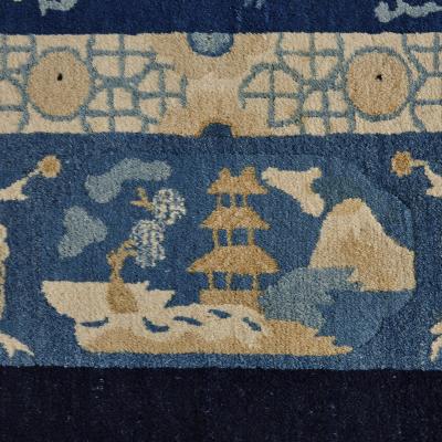 Antique Chinese Peking wool rug