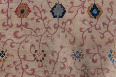Antique Chinese Rug Size Adjusted 