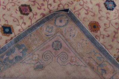 Antique Chinese Rug Size Adjusted 