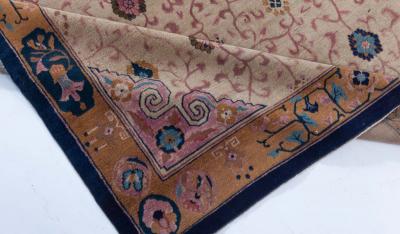 Antique Chinese Rug Size Adjusted 
