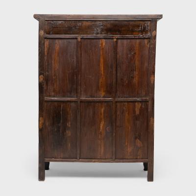 Antique Chinese Shanxi Paneled Cabinet 19th Century