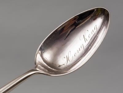 Antique Chinese Silver Souvenir Spoon