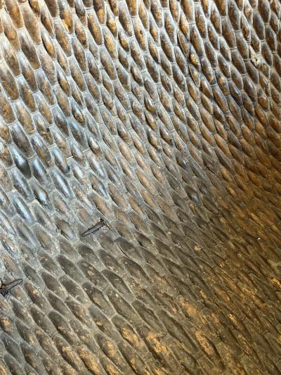 Antique Chinese Woven Reed Gathering Basket