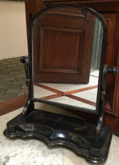 Antique Chinoiserie Dressing Mirror