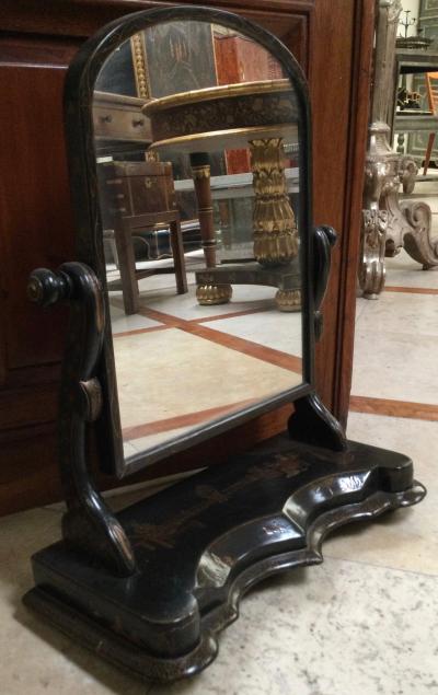 Antique Chinoiserie Dressing Mirror