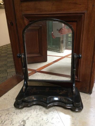 Antique Chinoiserie Dressing Mirror