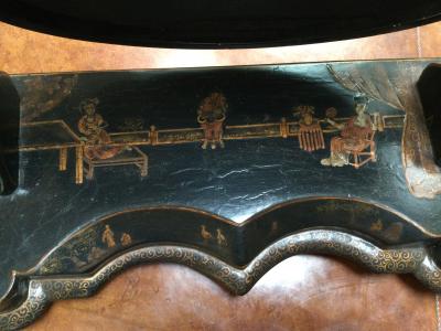 Antique Chinoiserie Dressing Mirror