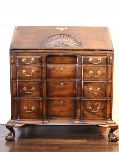 Antique Chippendale Slant Front Secretary