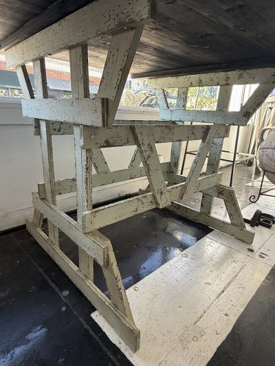 Antique Cottage Armchair and Table