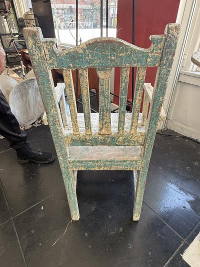 Antique Cottage Armchair and Table