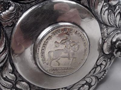 Antique Danish Baroque Classical Silver Tankard