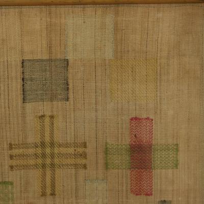 Antique Darning Sampler 1791 by Ann Manning