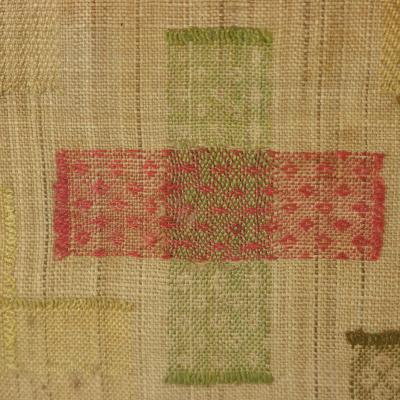 Antique Darning Sampler 1791 by Ann Manning