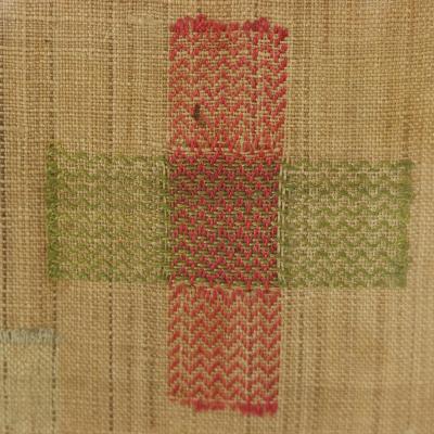 Antique Darning Sampler 1791 by Ann Manning